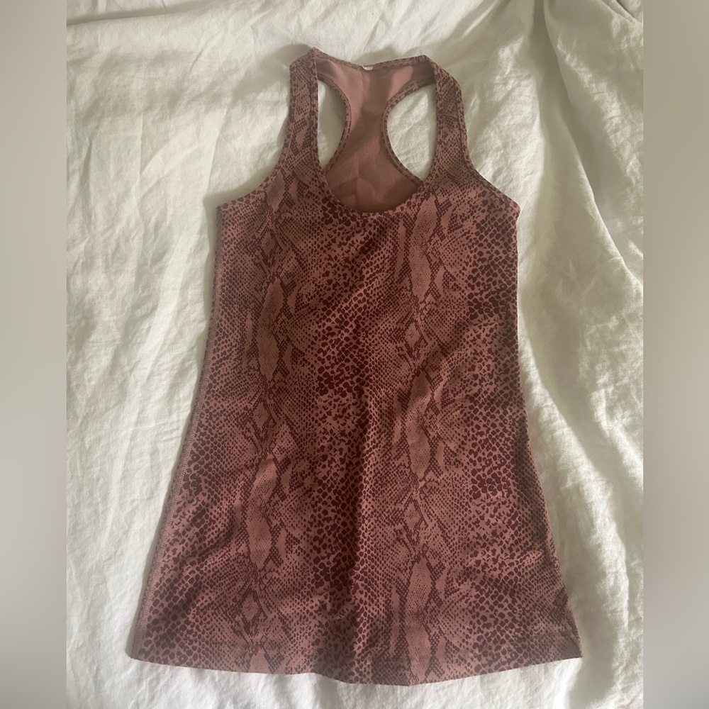 Lululemon Tight Fitting Tank - Snake Print - 4